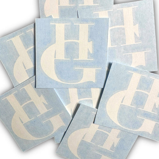 Hedges Garage “HG” Sticker